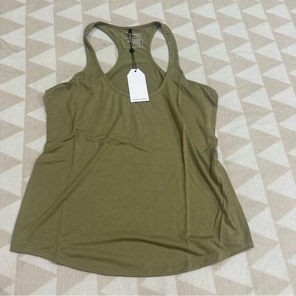 Universal standard Racerback tank top boa green sleeveless - Picture 1 of 3